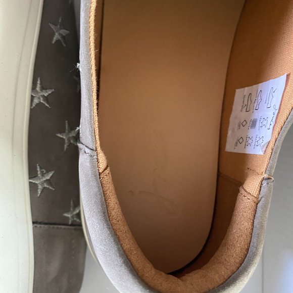 Joules Solena Luxe Gray Star Shoe US Size 5 - Picture 3 of 9